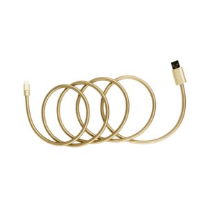 LIGHTNING CABLE 1.5M DL FLEXIBLE GOLD LIGHTNING CABLE 1.5M DL FLEXIBLE GOLD